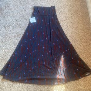 NWT Lularoe Maxi Skirt Sz Small